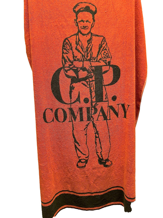 C.P. Company,Badetuch,C.P. Company, Sailor Beach Towel, Gold flame orange,UNIT Hamburg