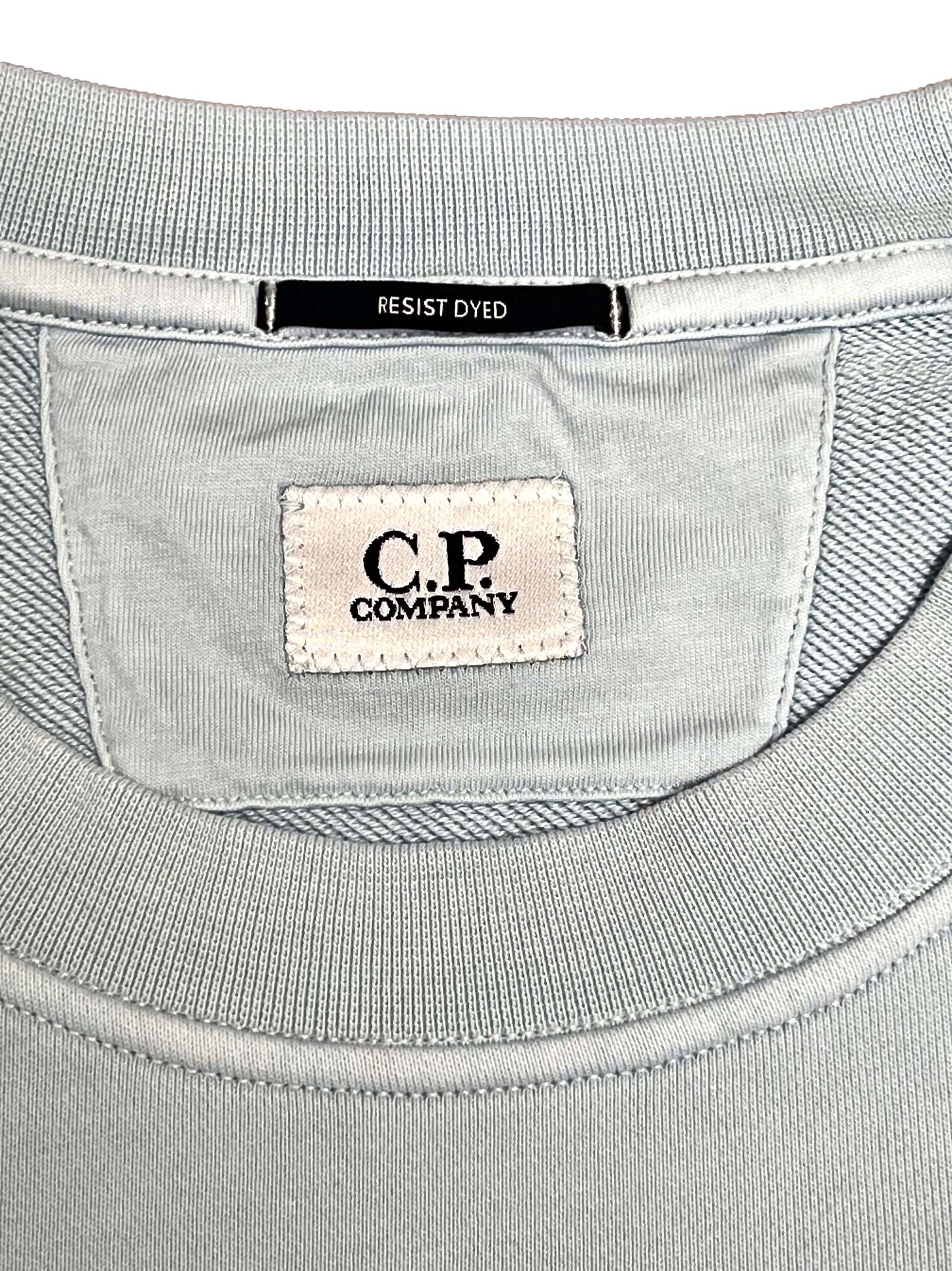 C.P. Company,  Diagonal Resist Dyed Sweatshirt, starlight blue - UNIT Hamburg