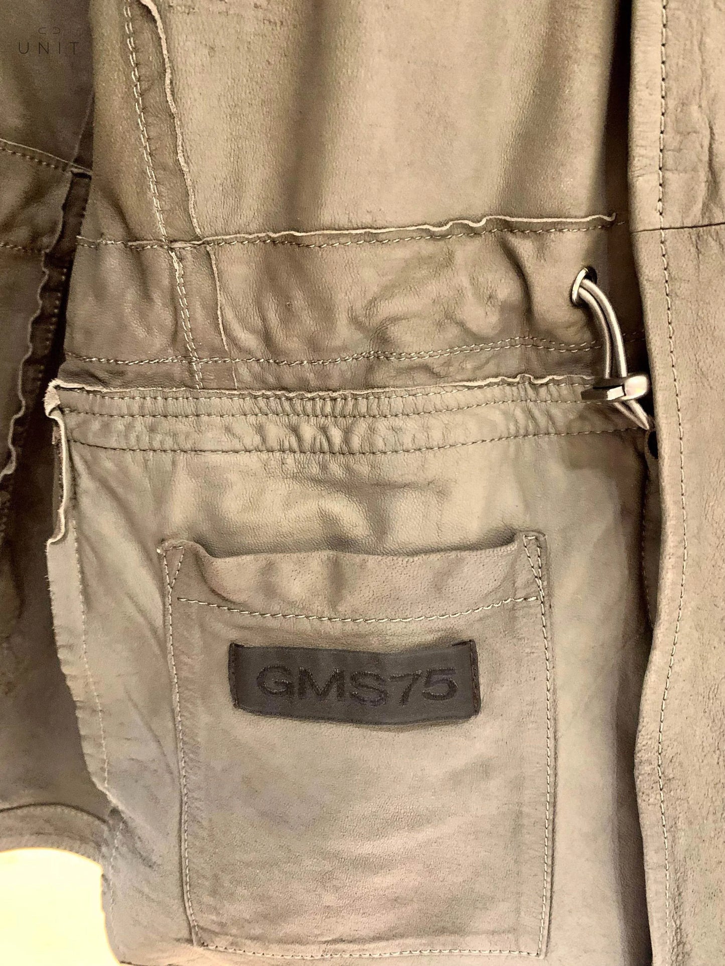 GMS-75 Fieldjacket Leather, wendebar - UNIT Hamburg