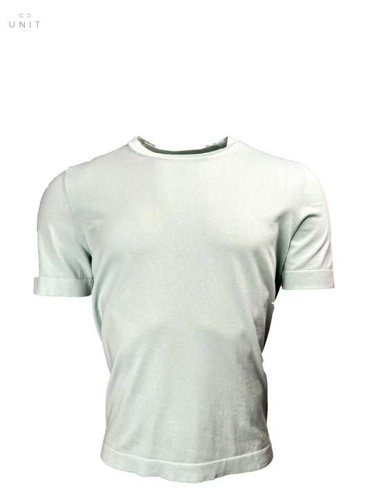 Gran Sasso 43168/21820 Organic Cotton T-Shirt Rundhals icegreen