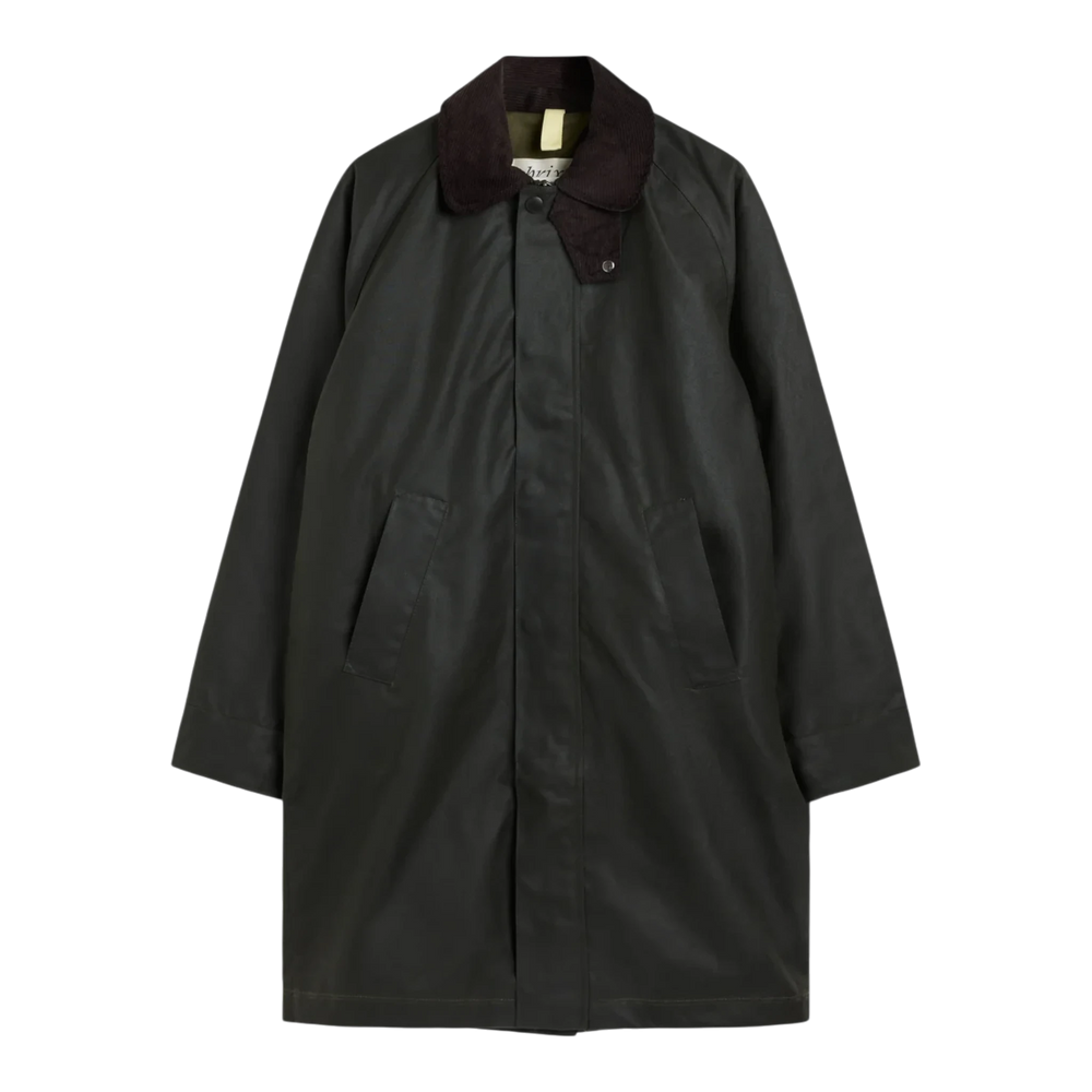 Brixtol Textiles 106965 Hayden Waxed Long Jacket
