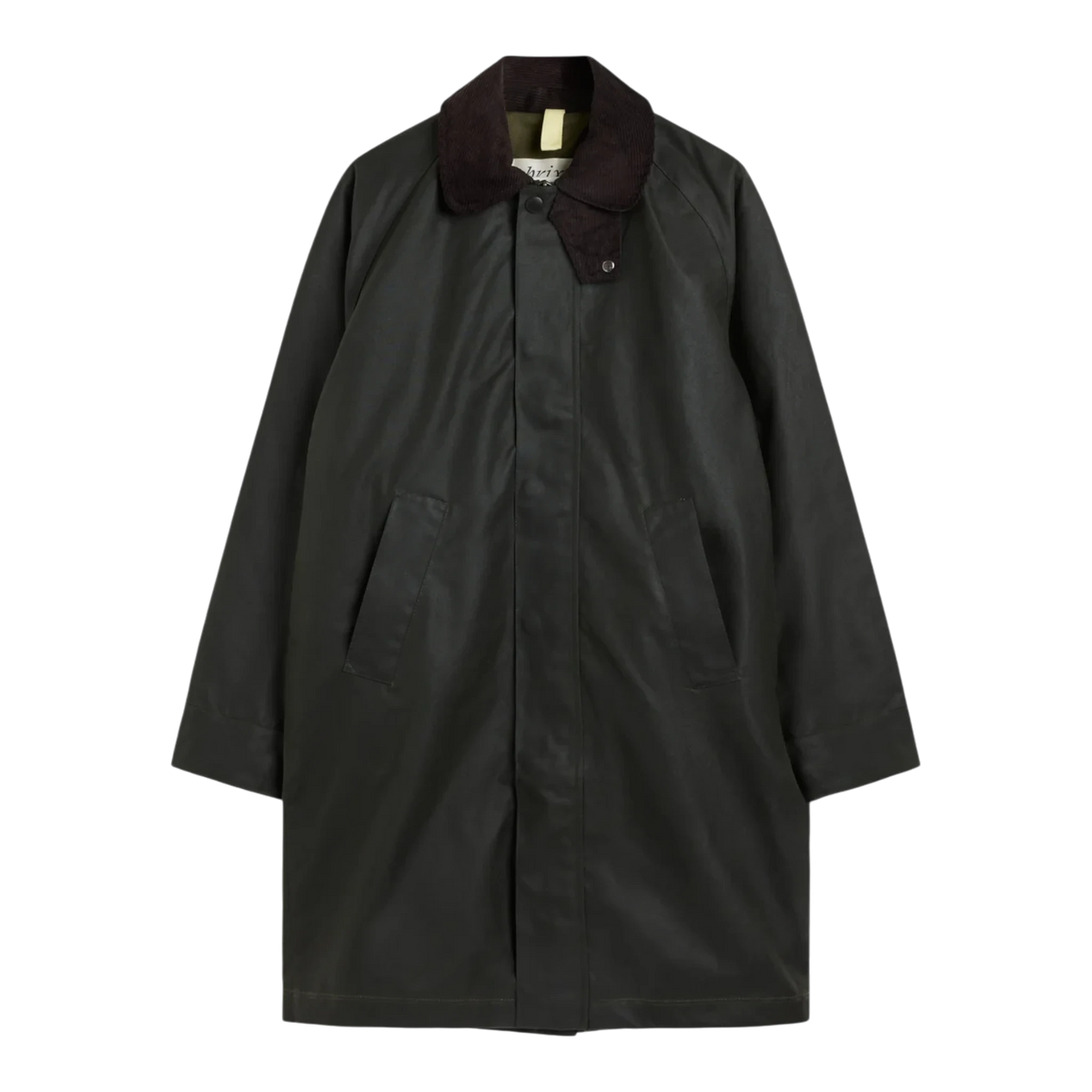 Brixtol Textiles 106965 Hayden Waxed Long Jacket