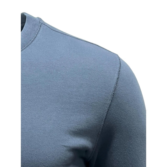 Bowery NYC. T-Shirt, leichte Sweatqualität, stückgefärbt, natural blue - UNIT Hamburg