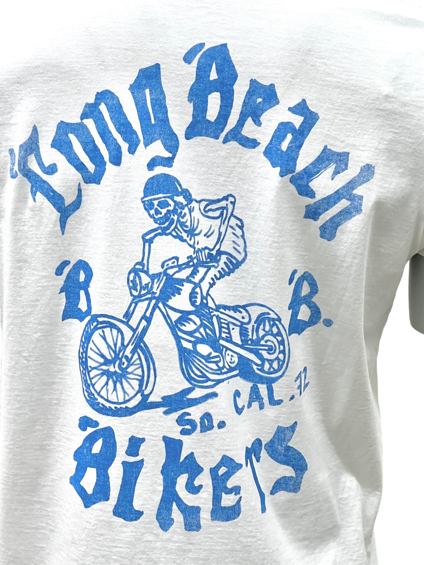 Bowery NYC,T-Shirt,Bowery NYC, Long Beach Riders, Vintage Jersey, T-Shirt, weiß,UNIT Hamburg