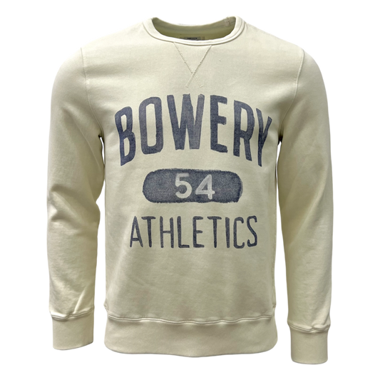 Bowery NYC, Athletics Sweatshirt, ecru