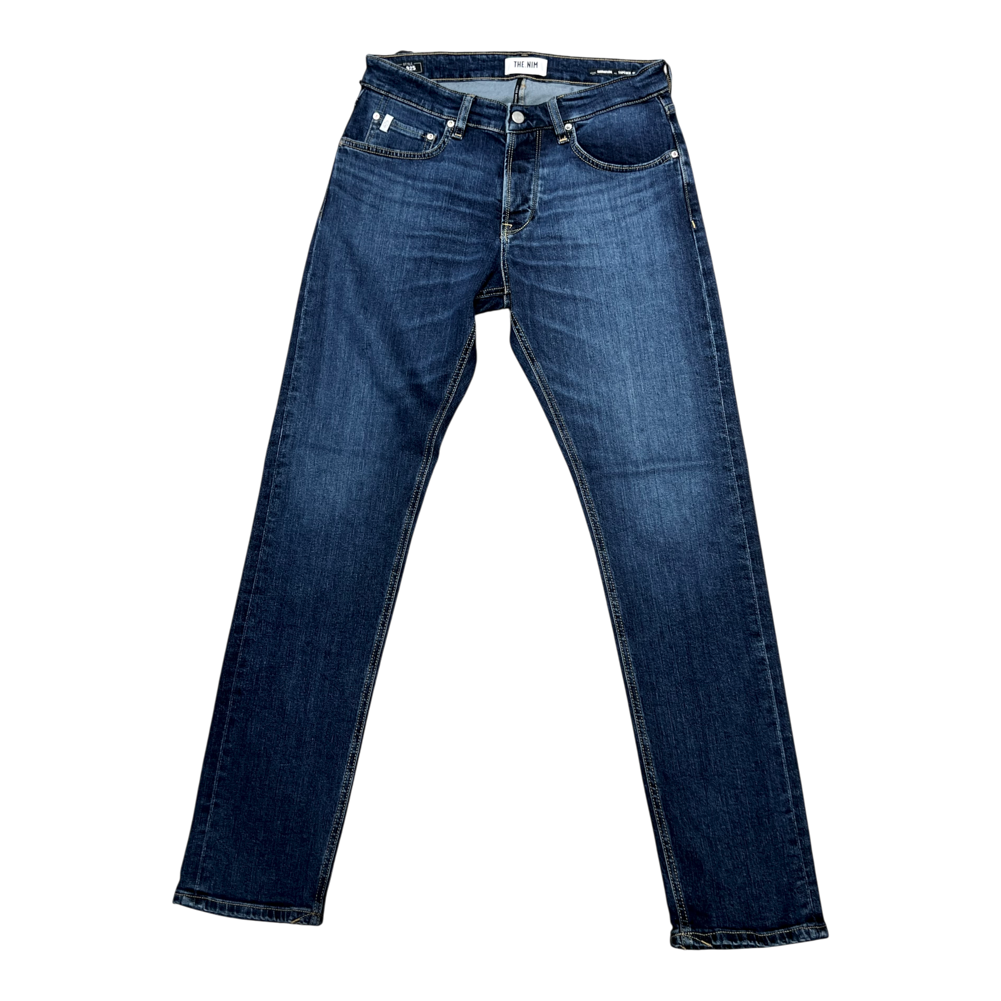 THE.NIM STANDARD 48TNS925-D509 Morrison Tapered Fit Comfort Dark Blue