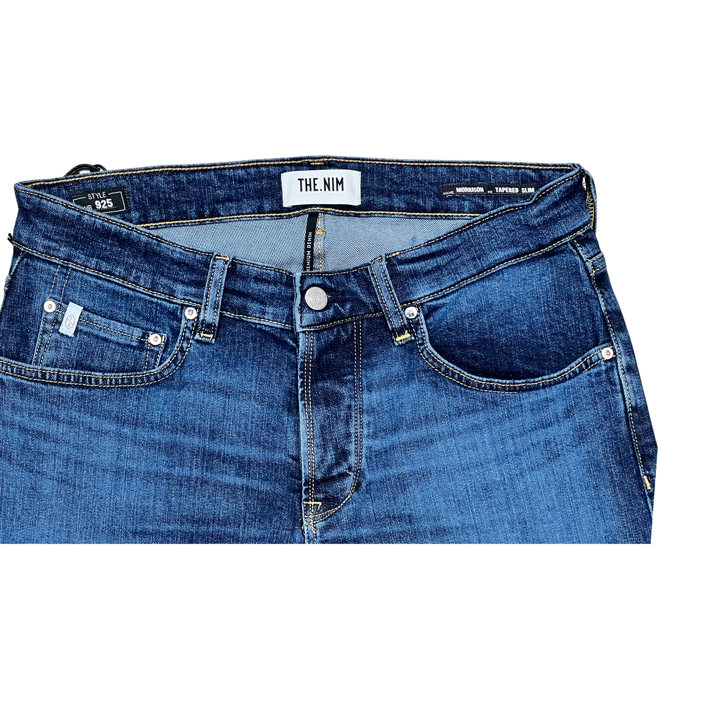 THE.NIM STANDARD 48TNS925-D509 Morrison Tapered Fit Comfort Dark Blue