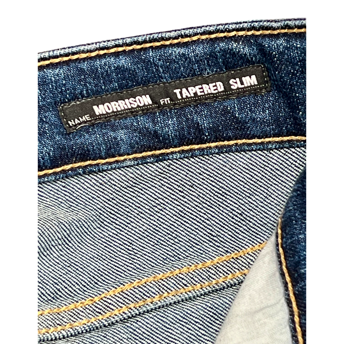 THE.NIM STANDARD 48TNS925-D509 Morrison Tapered Fit Comfort Dark Blue