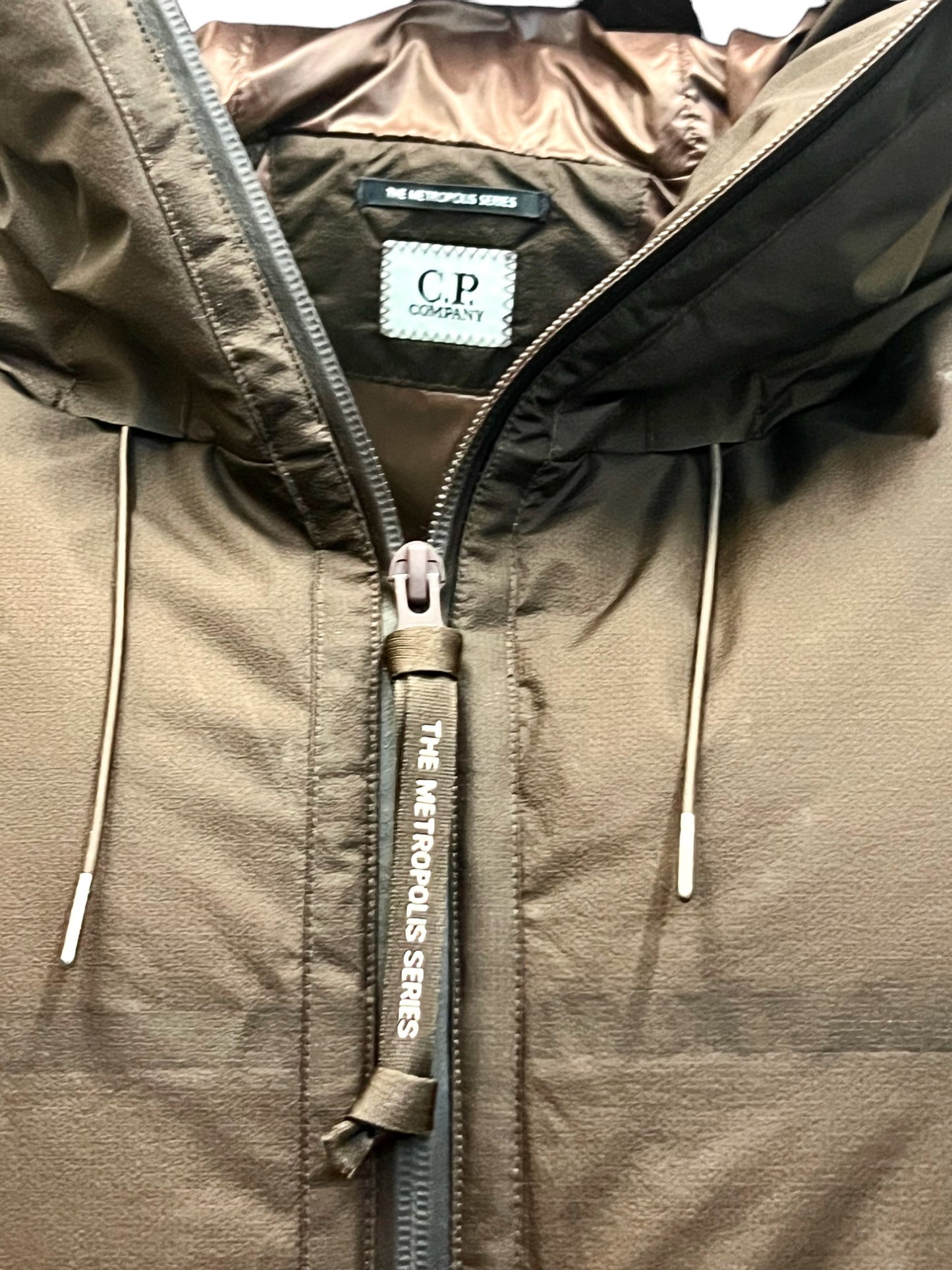 C.P. Company,Jacke,C.P. Company, Metropolis Serie,  Pertex, ultra leichte Daune, braun,UNIT Hamburg