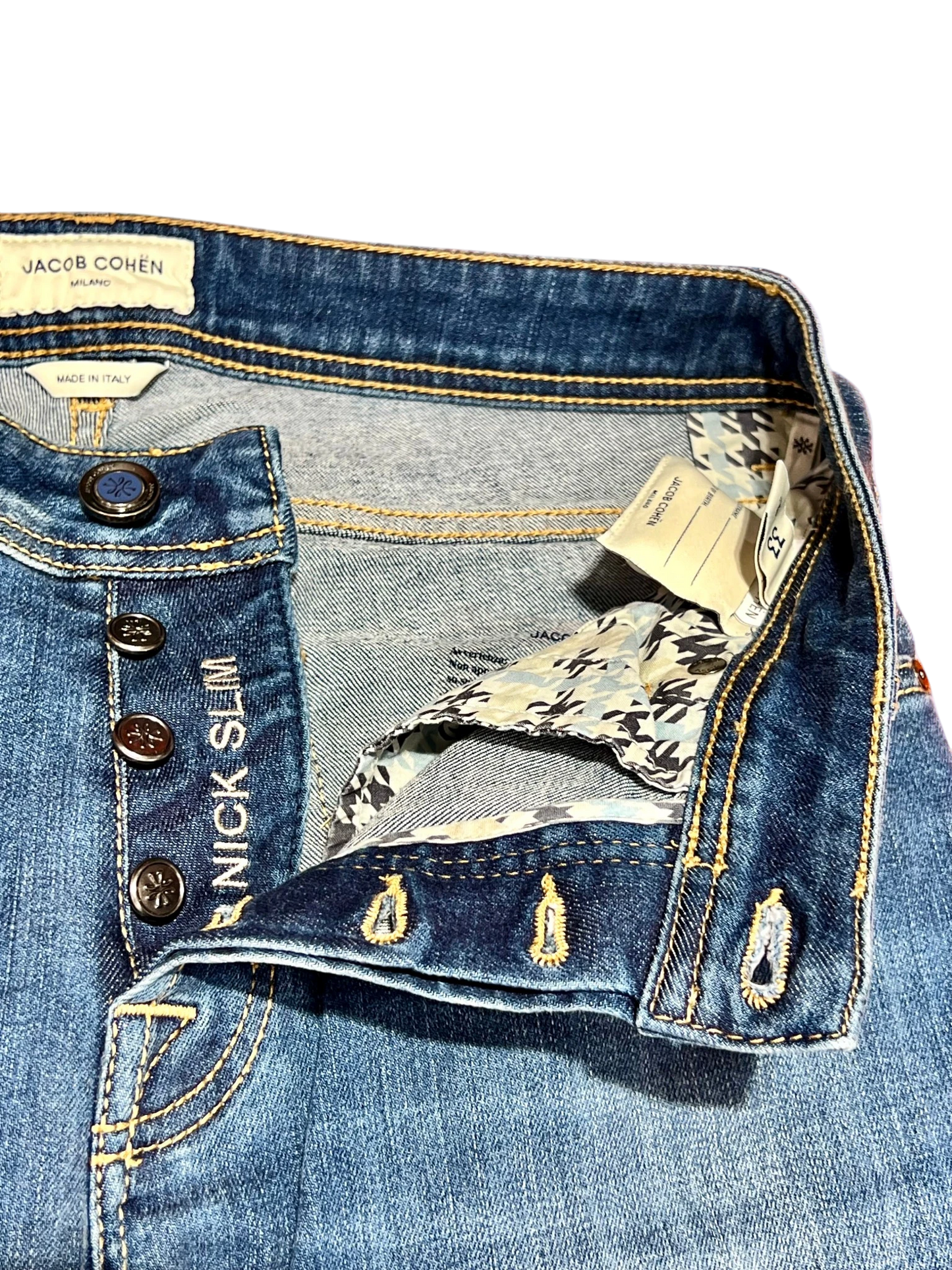 Jacob Cohën, Nick Slim, Jeans mittelblau