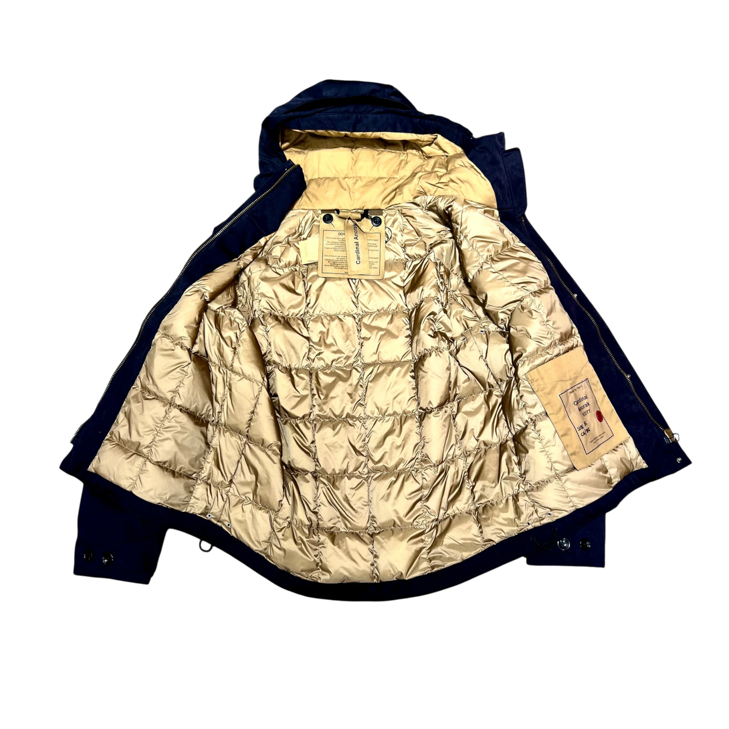 Ten c 26WTCUC03049 A02105 ANORAK CARDINAL REMBOURRÉ DE DUVET OJJ