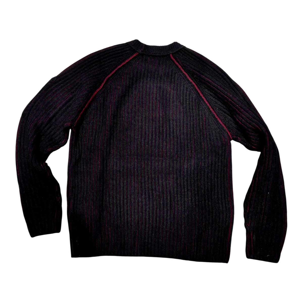 C.P. Company 21CMAC734A 005269G MAGLIA IN LANA E FELPA BICOLORE