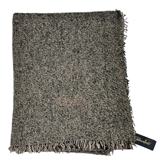 Faliero Sarti New Alberto Schal Beige-Schwarz