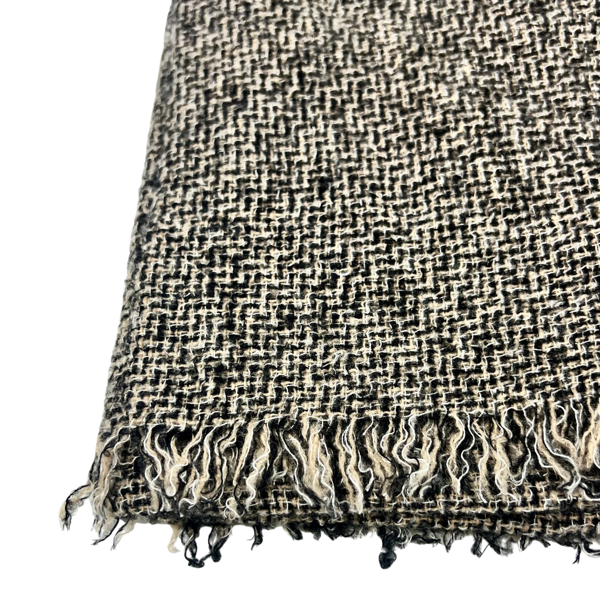 Faliero Sarti New Alberto Schal Beige-Schwarz