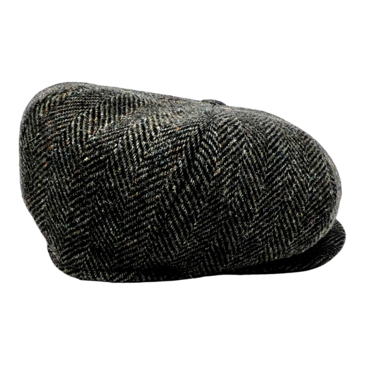 Gran Sasso Shetland Cap in Oliv-Braun - UNIT Hamburg