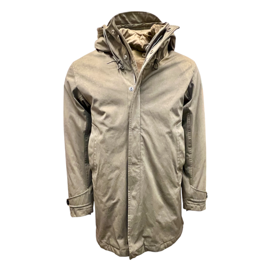 Ten C, OJJ Core Parka, daunengefüllt, beige