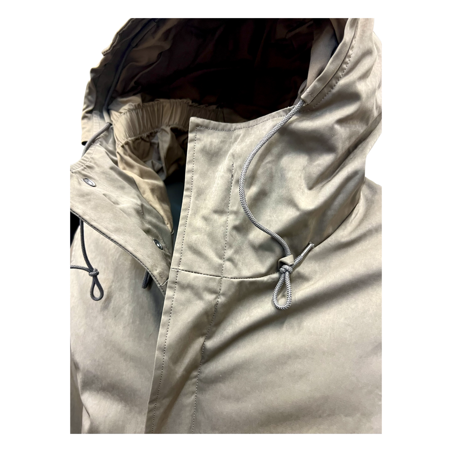 Ten C, OJJ Core Parka, daunengefüllt, beige