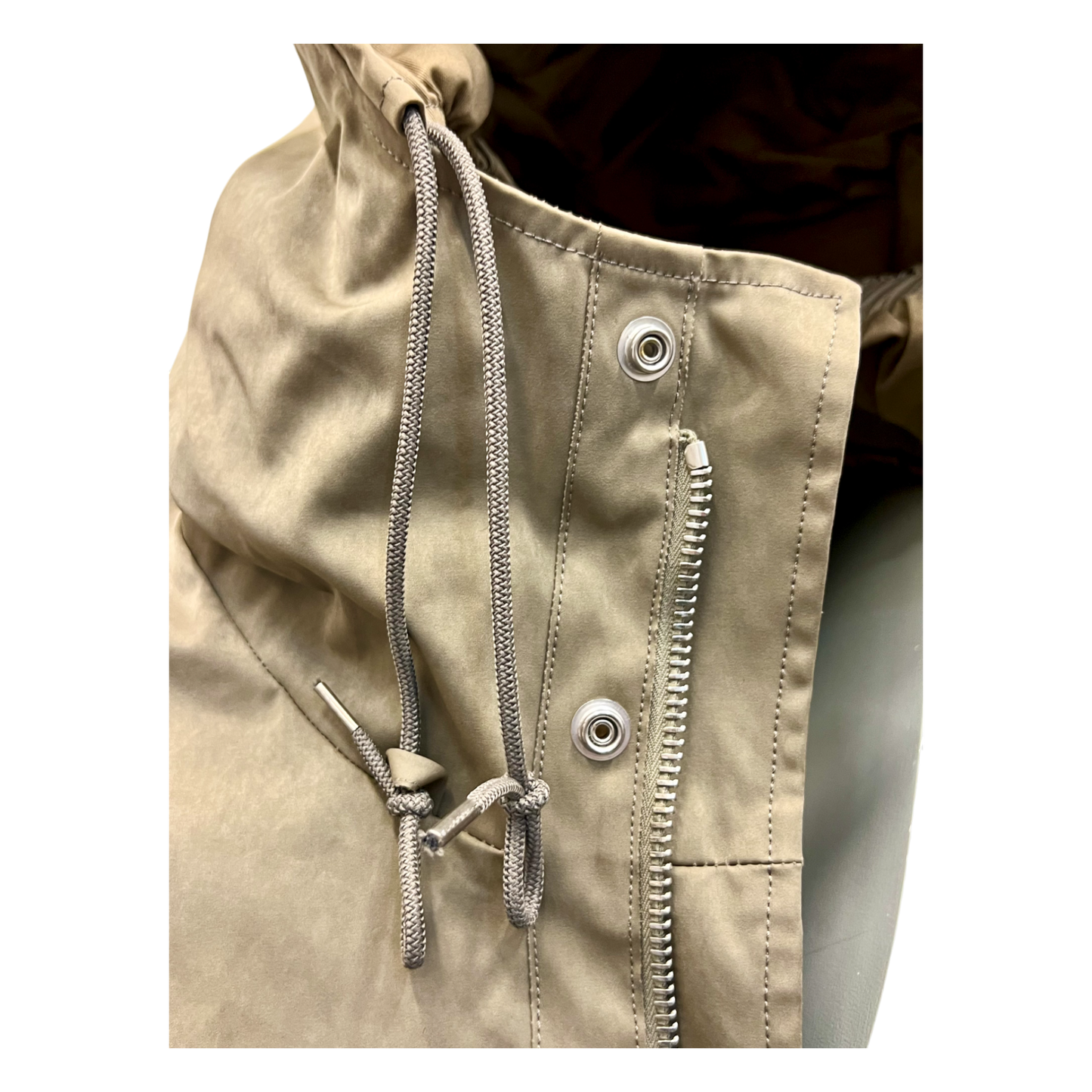 Ten C, OJJ Core Parka, daunengefüllt, beige
