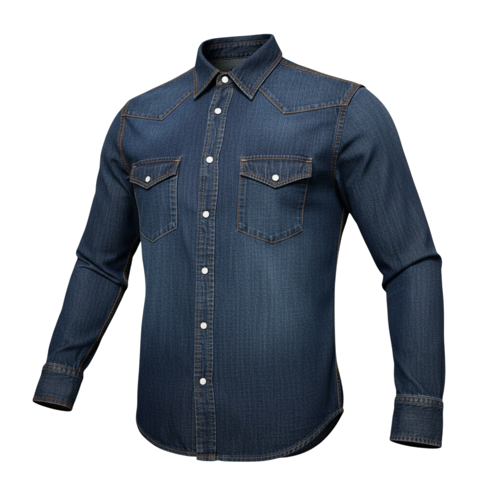 Jacob Cohën Western Shirt Medium Blueshop