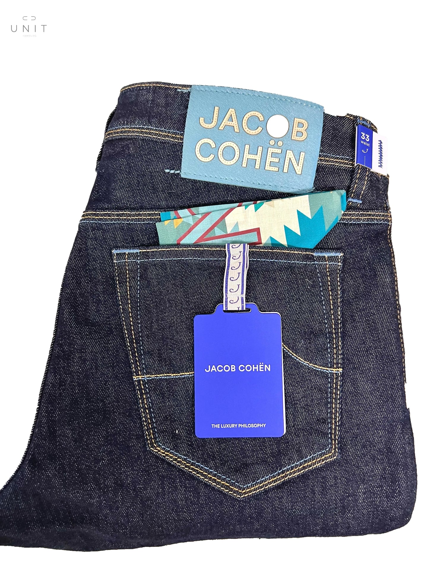Jacob Cohen, BARD, Riviera label, one washed Jacob Cohen