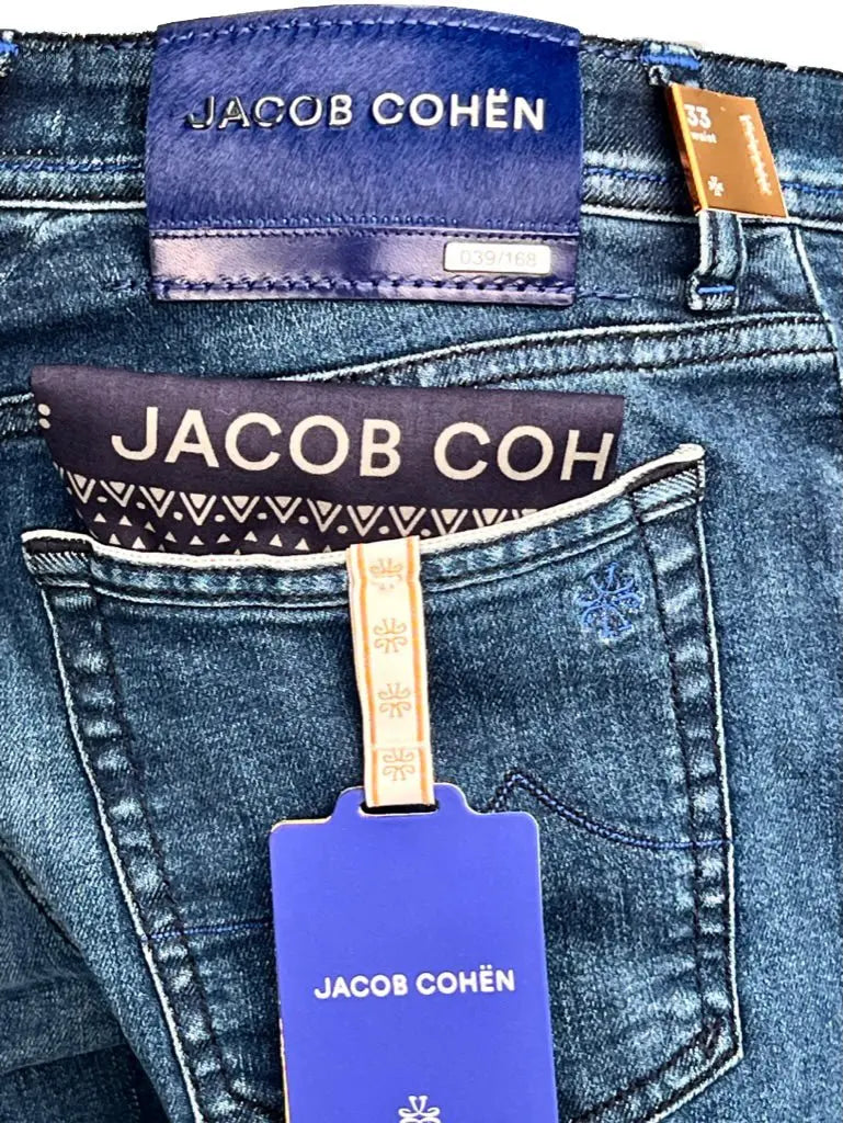 Jacob Cohen, Bard Limited, royal blue, label dark blue Jacob Cohen