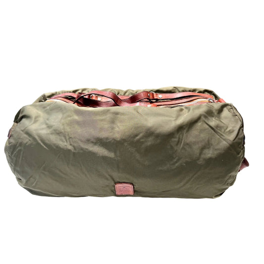 Campomaggi, Weekend Bag, Nylon/ Leather, military-green Campomaggi
