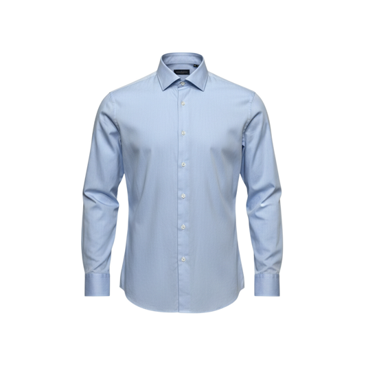 ソンリーサ、ファインジャージーシャツ、ライトブルー