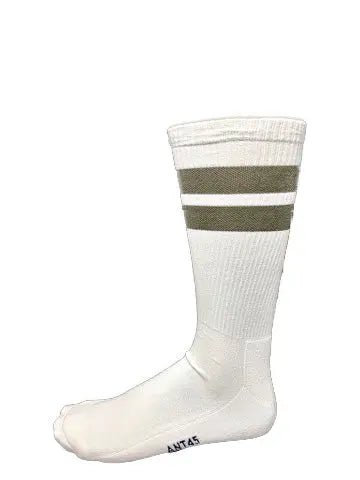 ANT45, Bernera Classic Sport, White, Stripe military - UNIT Hamburg