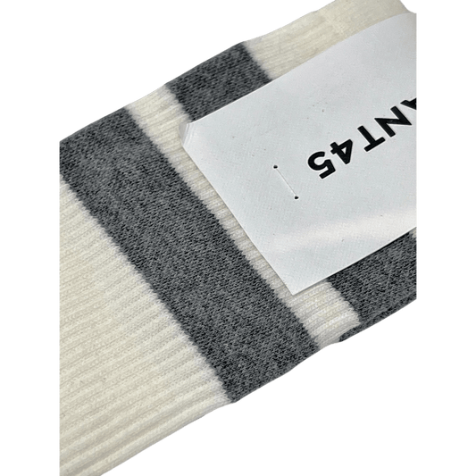 UNIT Hamburg - ANT45 Bernera Sportsocken – Frottee - Komfort, weiß mit blau - ANT45