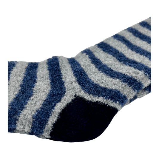 UNIT Hamburg - ANT45 KUAH, Socke Wolle / Baumwolle, gestreift, navy/grau - ANT45