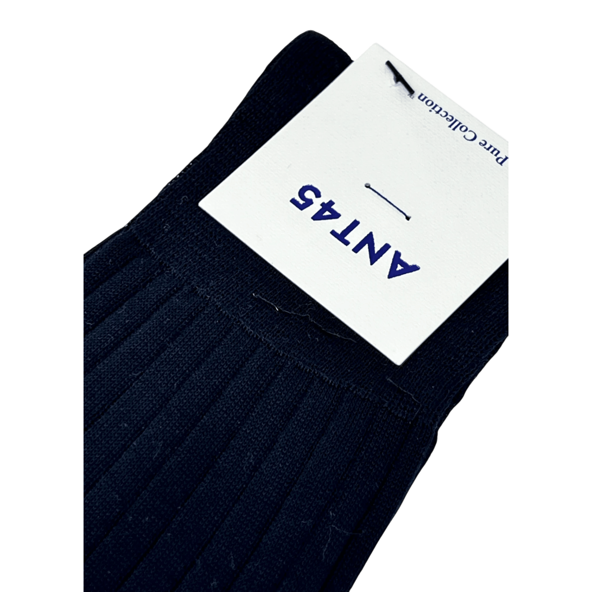 UNIT Hamburg - ANT45, RIB SHORT, – Filoscozia Bio Cotton, navy - ANT45