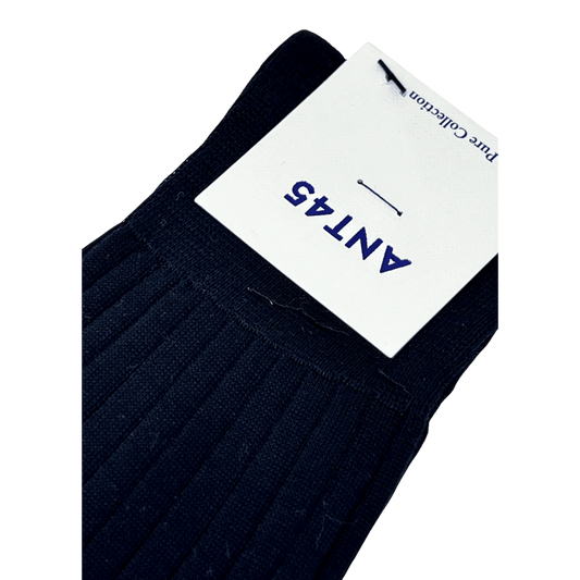 UNIT Hamburg - ANT45, RIB SHORT, – Filoscozia Bio Cotton, navy - ANT45