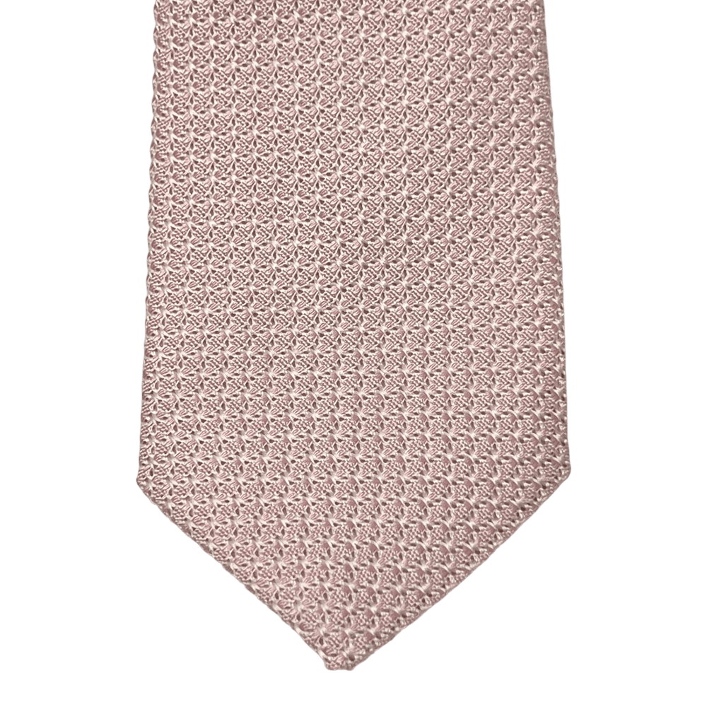 UNIT Hamburg - Ascot, Grenadine - Seidenkrawatte, rosé - Ascot