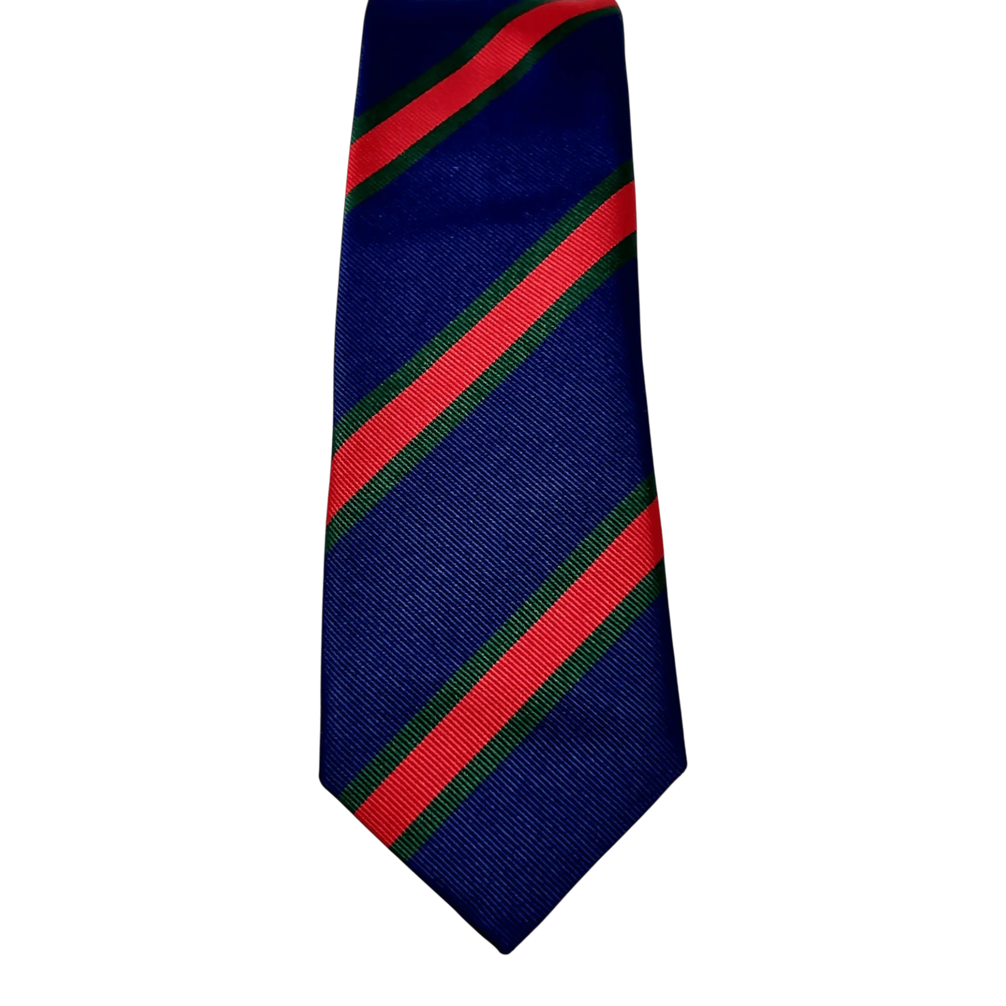 UNIT Hamburg - Ascot, Regimentskrawatte, blau - rot - grün - Ascot