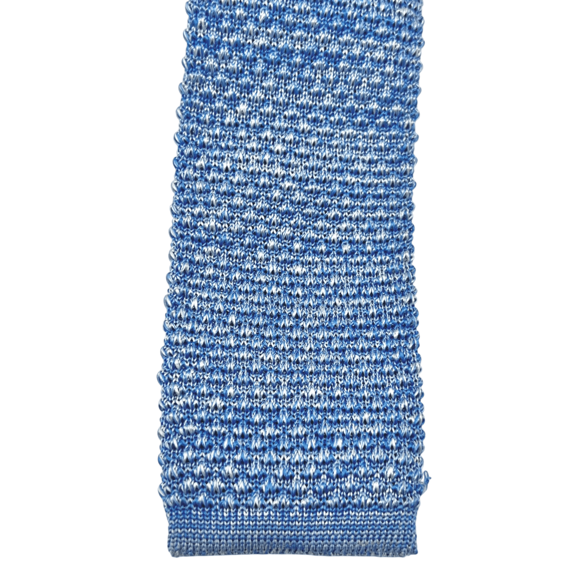 UNIT Hamburg - Ascot, Seidenstrickkrawatte, himmelblau melange - Ascot