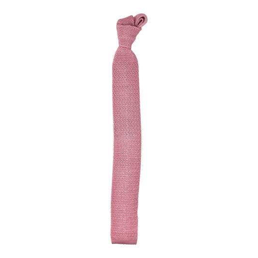 UNIT Hamburg - Ascot, Seidenstrickkrawatte, rosé - Ascot