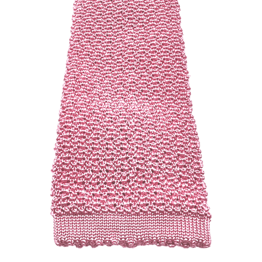 UNIT Hamburg - Ascot, Seidenstrickkrawatte, rosé - Ascot
