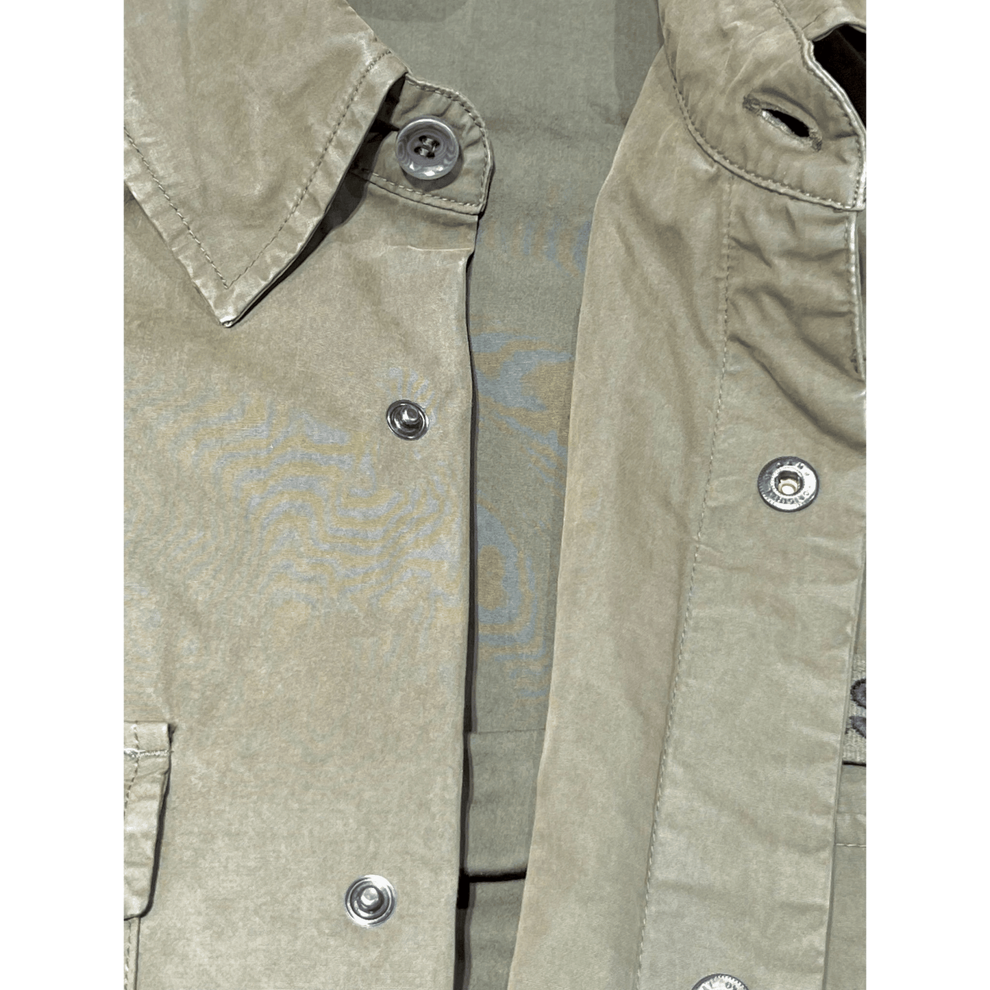 UNIT Hamburg - ASPESI Field Shirt Cotton – Overhirt, grün - ASPESI