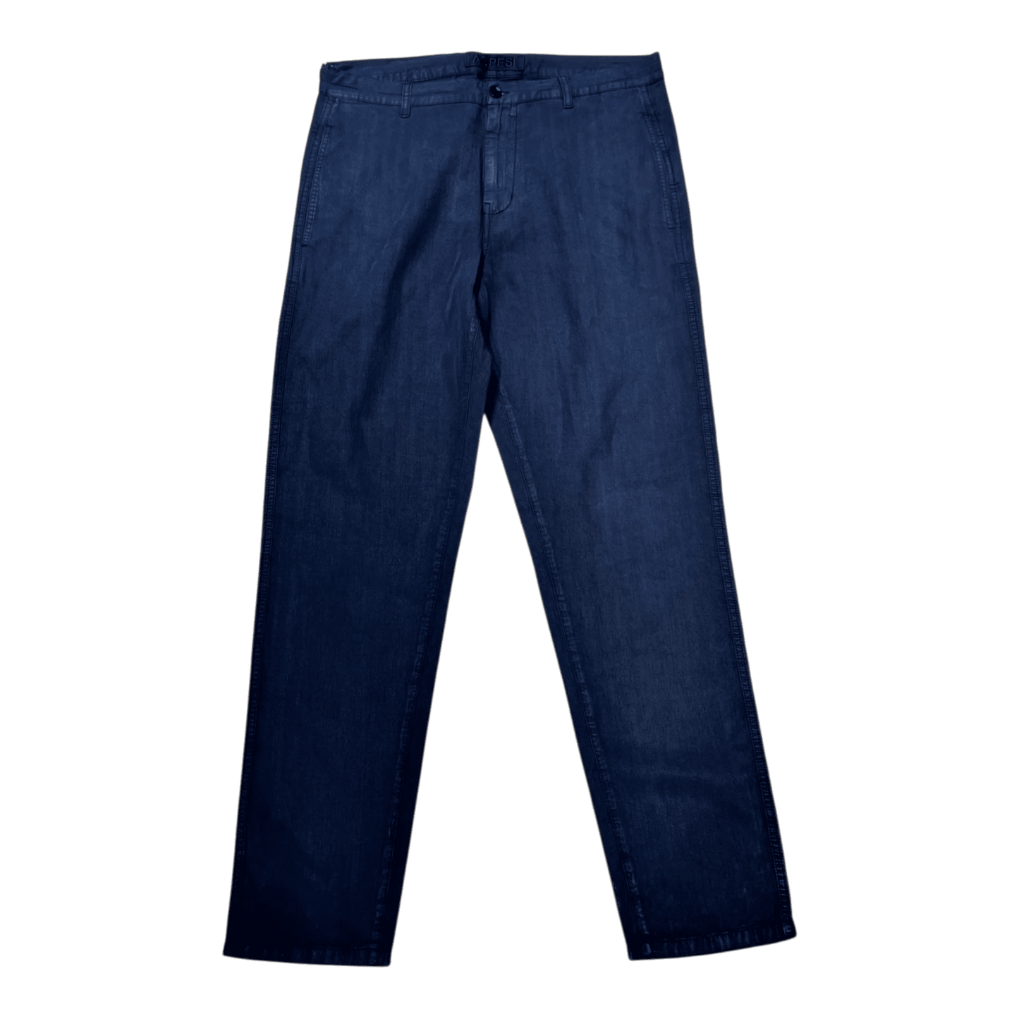 UNIT Hamburg - ASPESI Lyocell‑Leinen‑Baumwollhose, blau - ASPESI