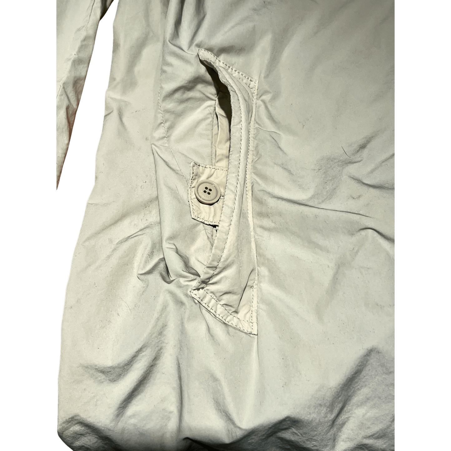 UNIT Hamburg - Aspesi Raincoat Lemon Kurzmantel, Stone - ASPESI