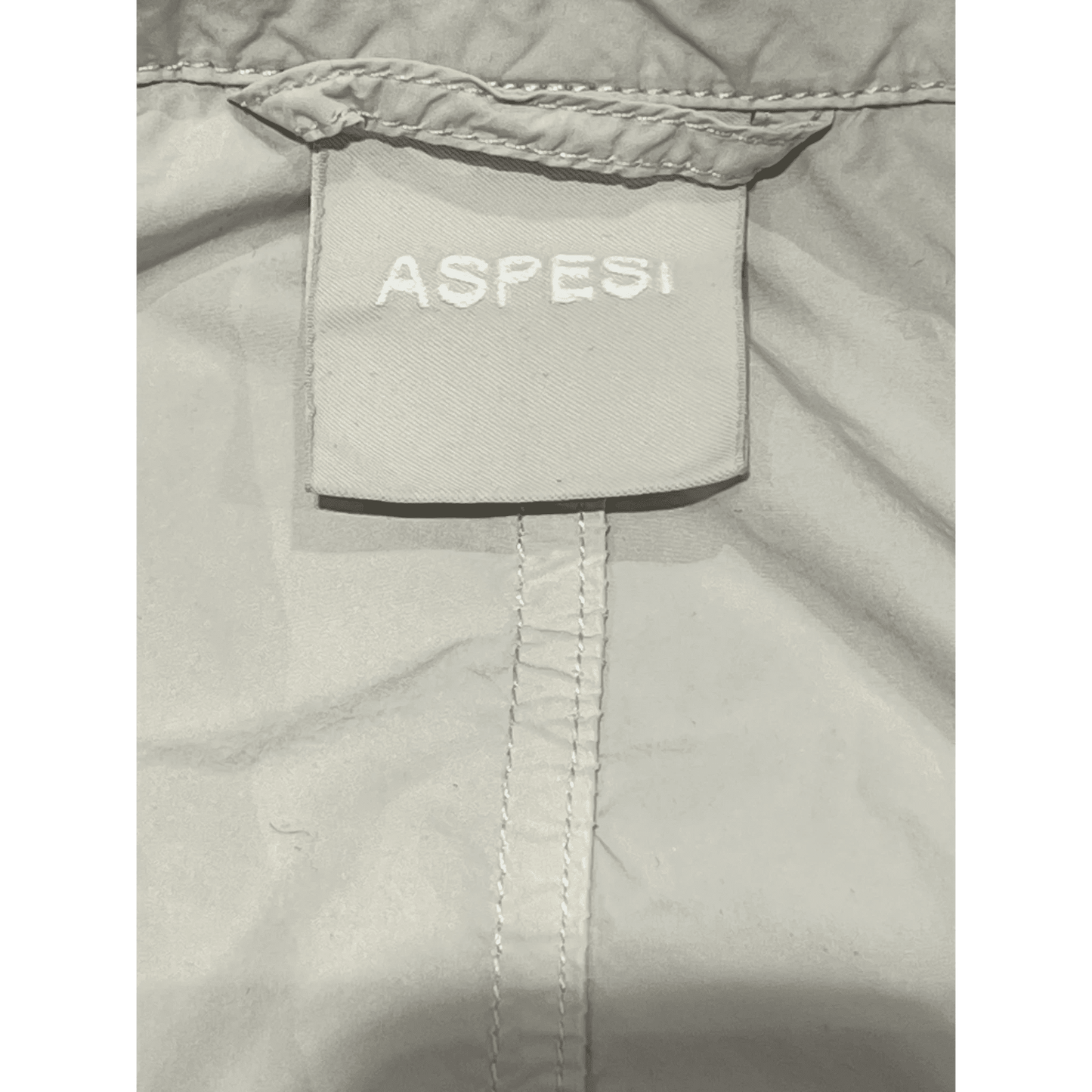 UNIT Hamburg - Aspesi Raincoat Lemon Kurzmantel, Stone - ASPESI