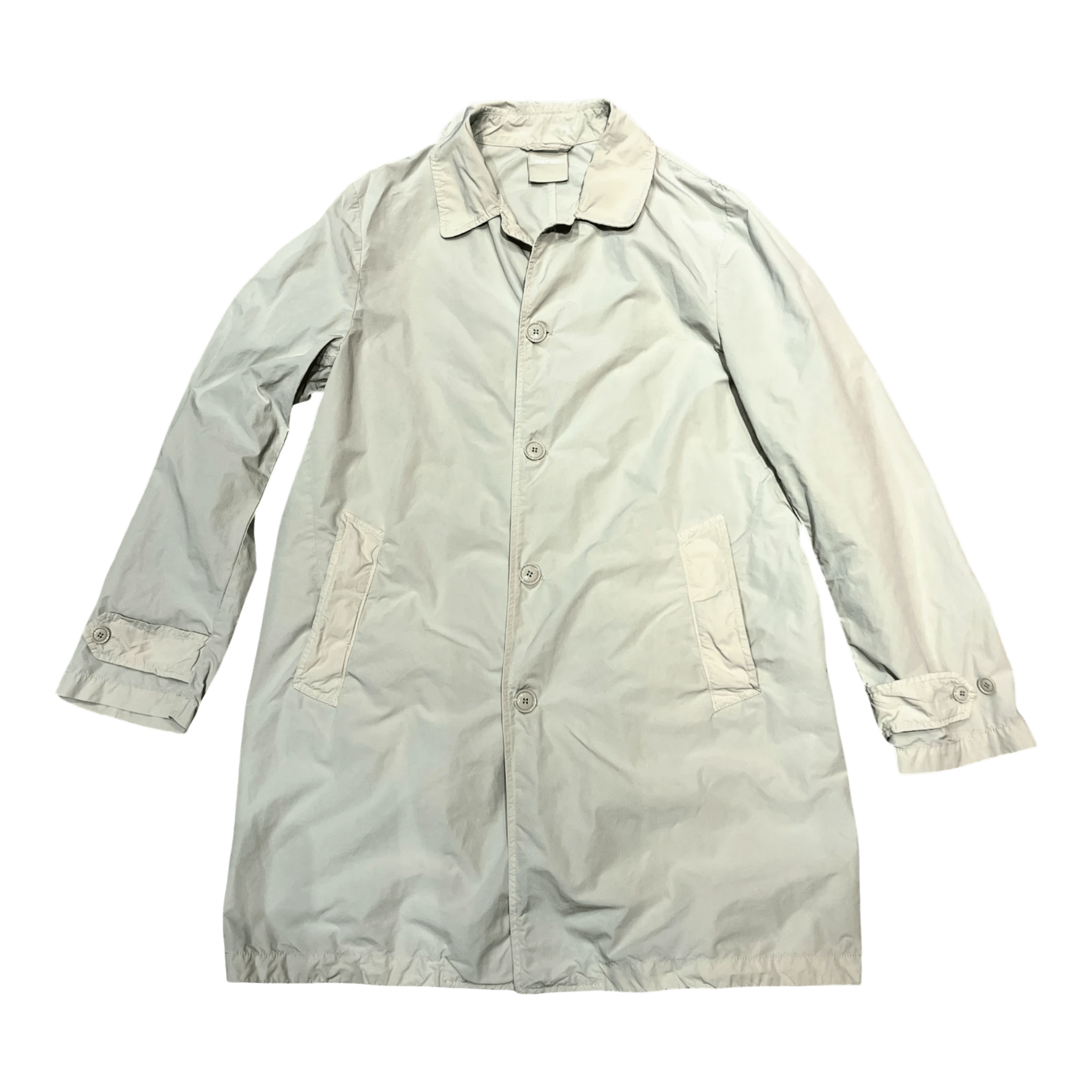 UNIT Hamburg - Aspesi Raincoat Lemon Kurzmantel, Stone - ASPESI