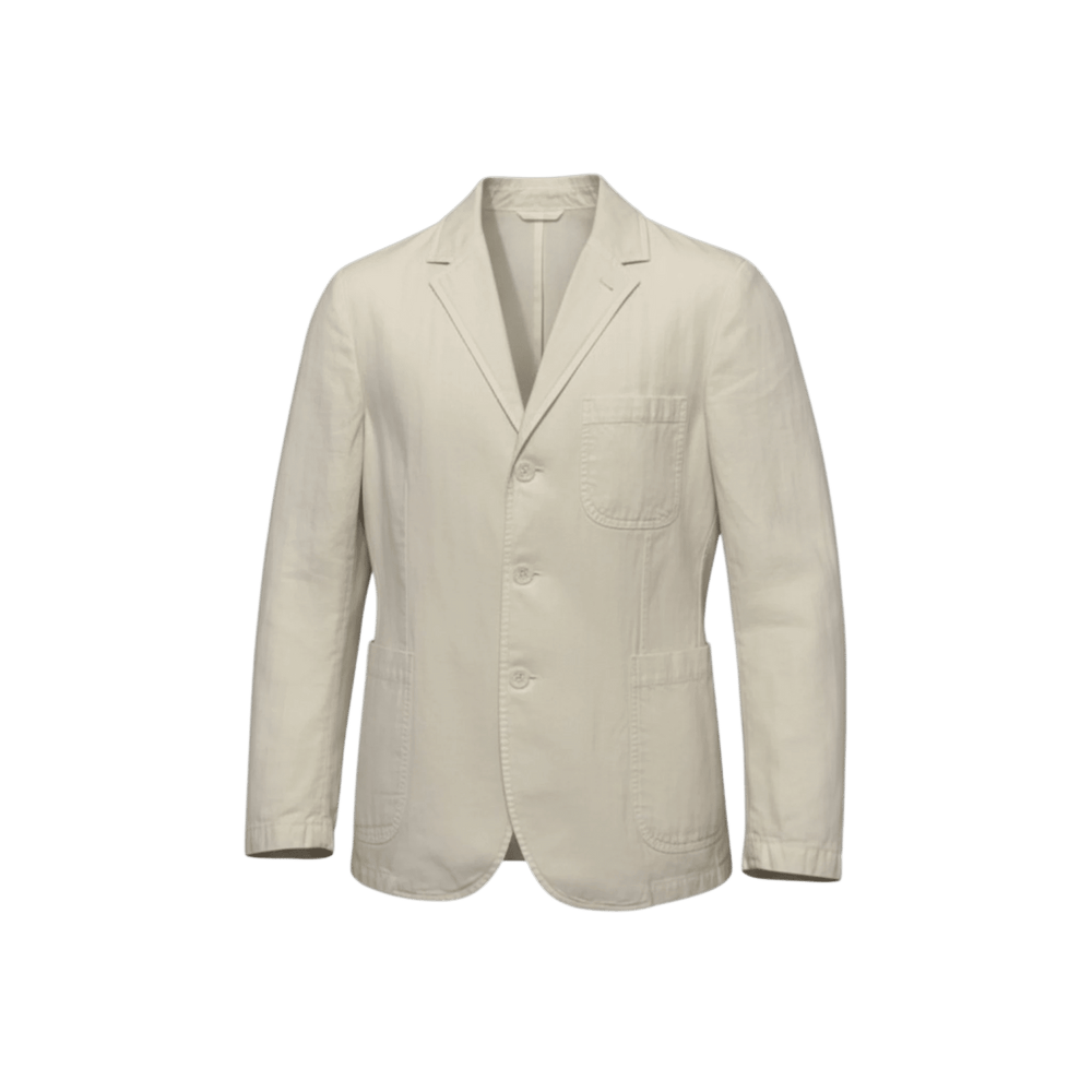 UNIT Hamburg - ASPESI, Samuraki Blazer, Natural | Lyocell/Leinen, creme - ASPESI