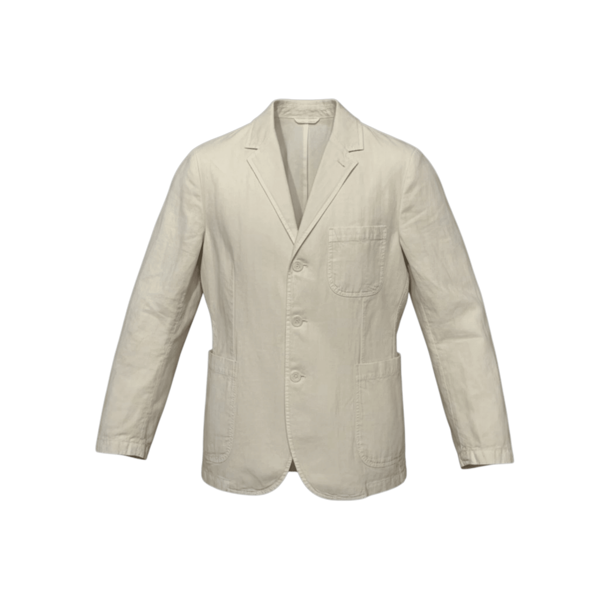 UNIT Hamburg - ASPESI, Samuraki Blazer, Natural | Lyocell/Leinen, creme - ASPESI