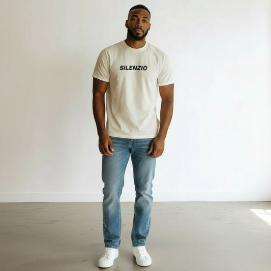 UNIT Hamburg - ASPESI, T-Shirt Silenzio, weiß - ASPESI