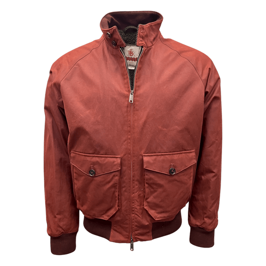 UNIT Hamburg - Baracuta, Wachjacke, kurz, andorra rot - Baracuta