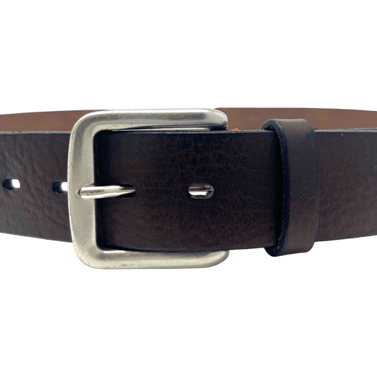 UNIT Hamburg - Basic Glattleder - Gürtel | zeitlos, Patina, braun - Fausto Colato