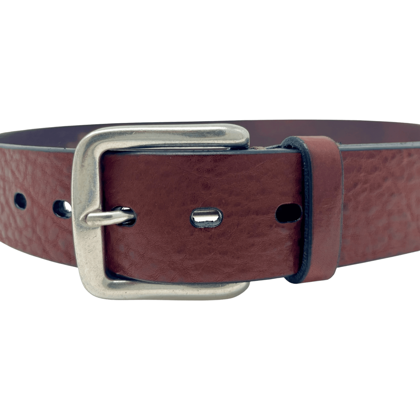 UNIT Hamburg - Basic Glattleder - Gürtel | zeitlos, Patina, helleres braun - Fausto Colato