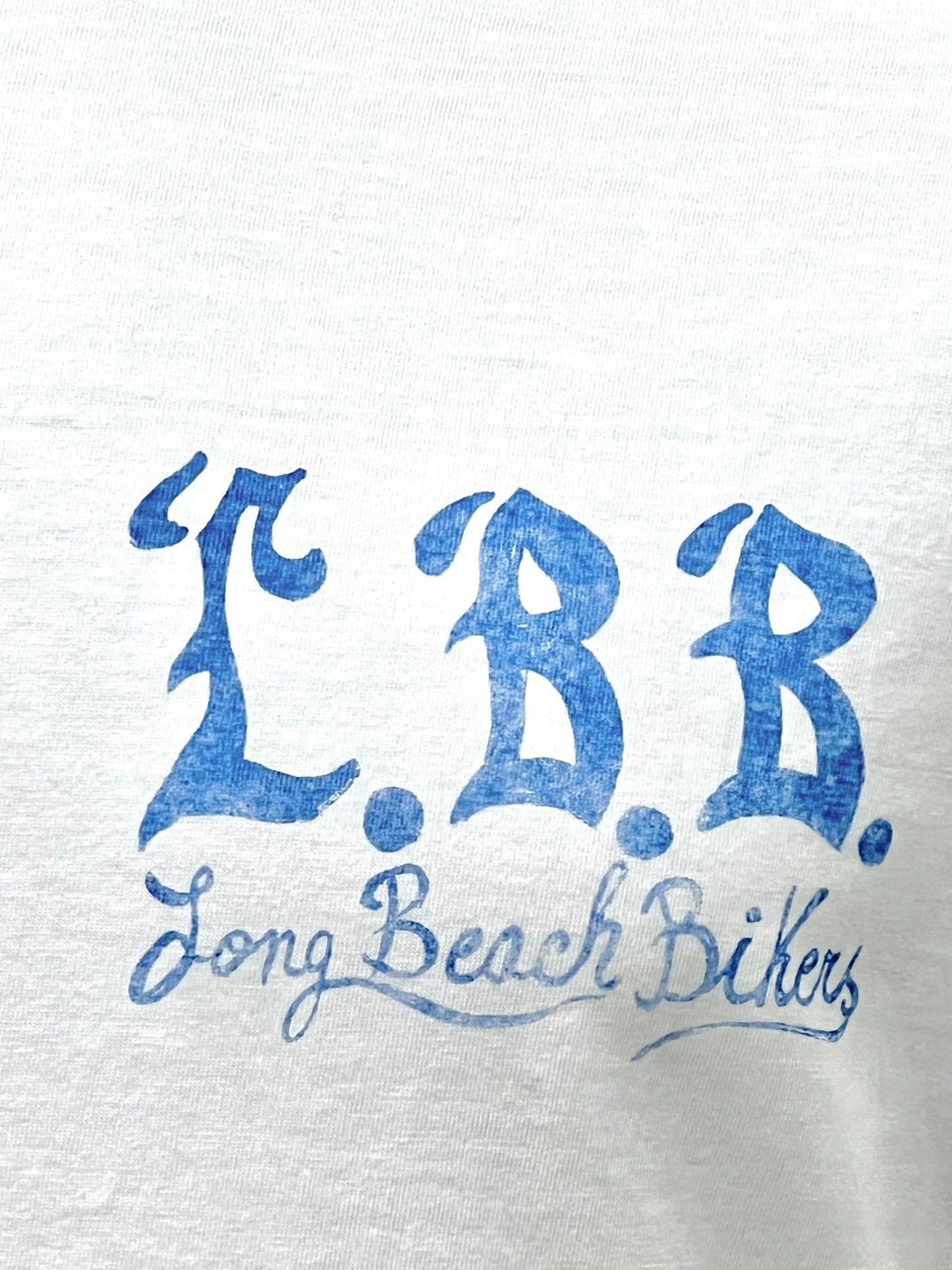 Bowery NYC, Long Beach Riders, Vintage Jersey, T-Shirt, weiß - UNIT Hamburg