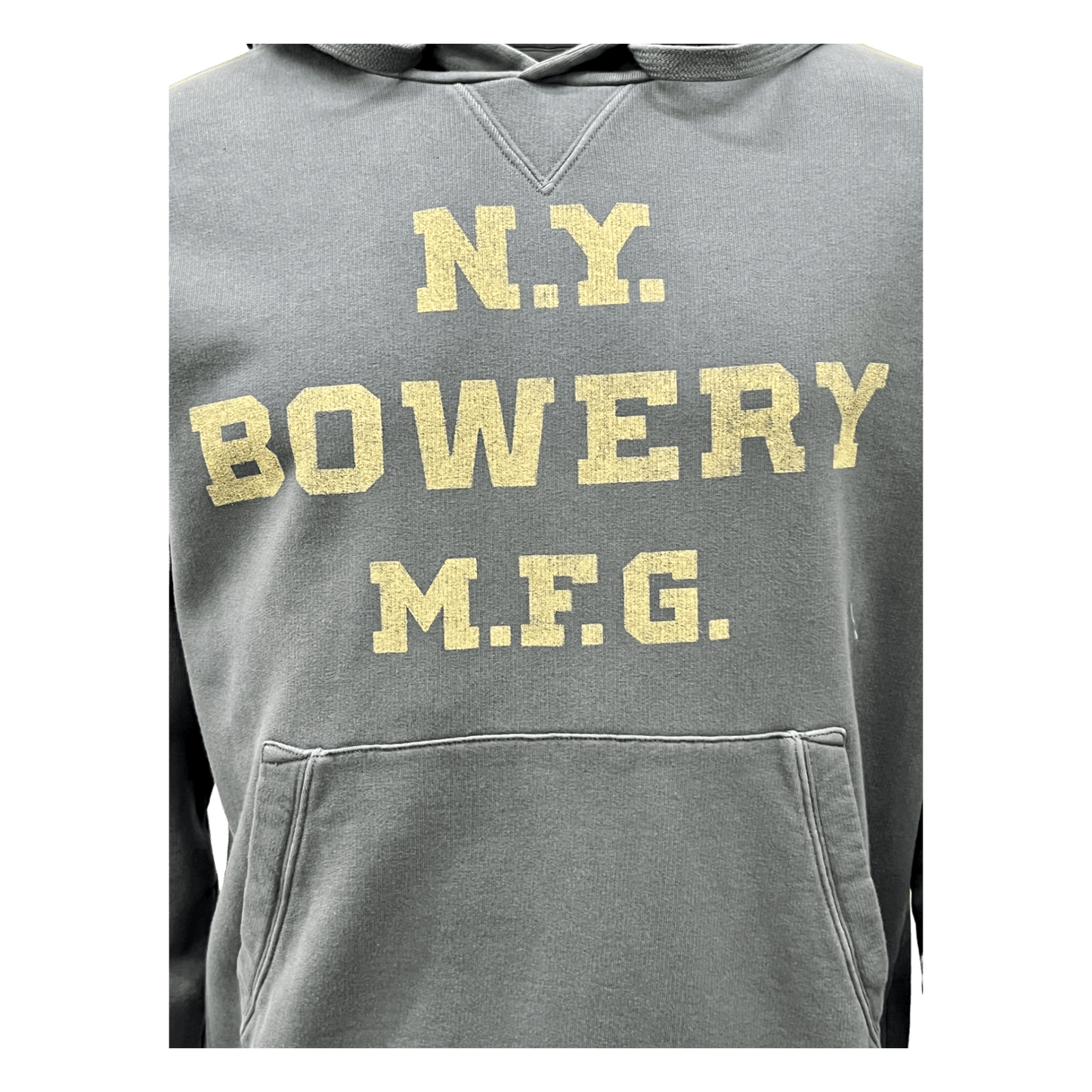 Bowery NYC. N.Y. Sweat Hoodie, Over Fit, shark grey - UNIT Hamburg